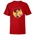 thumbnail image 1 of Disney Pixar Toy Story 4 Cowgirl Jessie Yee Haw T-Shirt - Short Sleeve T-Shirt for Kids - Customized-Red, 1 of 5