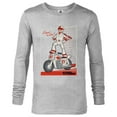 thumbnail image 1 of Disney Pixar Toy Story 4 Duke Caboom Legend T-Shirt - Long Sleeve T-Shirt for Men - Customized-Athletic Heather, 1 of 5