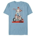 thumbnail image 1 of Disney Pixar Toy Story 4 Duke Caboom Legend T-Shirt- Short Sleeve Blended T-Shirt for Adults - Customized-Celadon Snow Heather, 1 of 5