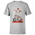 thumbnail image 1 of Disney Pixar Toy Story 4 Duke Caboom Legend T-Shirt - Short Sleeve T-Shirt for Kids - Customized-Athletic Heather, 1 of 5