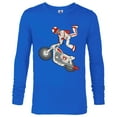 thumbnail image 1 of Disney Pixar Toy Story 4 Duke Caboom Stunt Jump T-Shirt - Long Sleeve T-Shirt for Men - Customized-Royal, 1 of 5