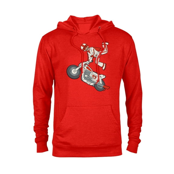 Disney Pixar Toy Story 4 Duke Caboom Stunt Jump T-Shirt - Pullover Hoodie for Adults - Customized-Red Heather