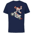 thumbnail image 1 of Disney Pixar Toy Story 4 Duke Caboom Stunt Jump T-Shirt - Short Sleeve Cotton T-Shirt for Adults - Customized-Athletic Navy, 1 of 5