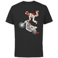thumbnail image 1 of Disney Pixar Toy Story 4 Duke Caboom Stunt Jump T-Shirt - Short Sleeve Cotton T-Shirt for Adults - Customized-Black, 1 of 5