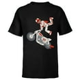 thumbnail image 1 of Disney Pixar Toy Story 4 Duke Caboom Stunt Jump T-Shirt - Short Sleeve T-Shirt for Kids - Customized-Black, 1 of 5