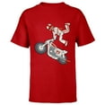thumbnail image 1 of Disney Pixar Toy Story 4 Duke Caboom Stunt Jump T-Shirt - Short Sleeve T-Shirt for Kids - Customized-Red, 1 of 5