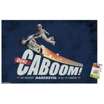 Disney Pixar Toy Story 4 - Duke Caboom Wall Poster with Push Pins, 22.375" x 34"