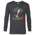 thumbnail image 1 of Disney Pixar Toy Story 4 Forky Don't Know About This T-Shirt - Long Sleeve T-Shirt for Men - Customized-Charcoal Heather, 1 of 5