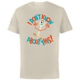 thumbnail image 1 of Disney Pixar Toy Story 4 Forky Don't Know About This T-Shirt - Short Sleeve Cotton T-Shirt for Adults - Customized-Putty, 1 of 5
