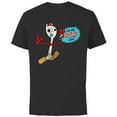 thumbnail image 1 of Disney Pixar Toy Story 4 Forky Get Me Outta Here T-Shirt - Short Sleeve Cotton T-Shirt for Adults - Customized-Black, 1 of 5