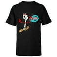 thumbnail image 1 of Disney Pixar Toy Story 4 Forky Get Me Outta Here T-Shirt - Short Sleeve T-Shirt for Kids - Customized-Black, 1 of 5