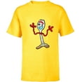 thumbnail image 1 of Disney Pixar Toy Story 4 Forky T-Shirt - Short Sleeve T-Shirt for Kids - Customized-Yellow, 1 of 5