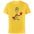 thumbnail image 1 of Disney Pixar Toy Story 4 Forky Waves Hi T-Shirt - Short Sleeve Cotton T-Shirt for Adults - Customized-Yellow, 1 of 5