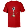 thumbnail image 1 of Disney Pixar Toy Story 4 Forky's Here T-Shirt - Short Sleeve T-Shirt for Kids - Customized-Red, 1 of 5