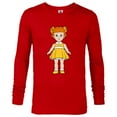 thumbnail image 1 of Disney Pixar Toy Story 4 Gabby Gabby Doll T-Shirt - Long Sleeve T-Shirt for Men - Customized-New Red, 1 of 5