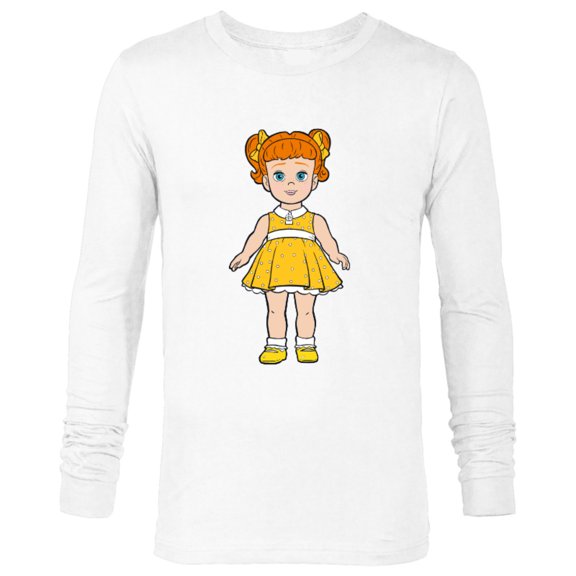 Disney Pixar Toy Story 4 Gabby Gabby Doll T-Shirt - Long Sleeve T-Shirt for Men - Customized-White