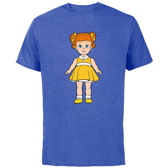 Disney Pixar Toy Story 4 Gabby Gabby Doll T-Shirt - Short Sleeve Cotton T-Shirt for Adults - Customized-Royal Heather