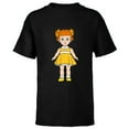 thumbnail image 1 of Disney Pixar Toy Story 4 Gabby Gabby Doll T-Shirt - Short Sleeve T-Shirt for Kids - Customized-Black, 1 of 5