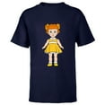 thumbnail image 1 of Disney Pixar Toy Story 4 Gabby Gabby Doll T-Shirt - Short Sleeve T-Shirt for Kids - Customized-Navy, 1 of 5