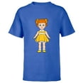 thumbnail image 1 of Disney Pixar Toy Story 4 Gabby Gabby Doll T-Shirt - Short Sleeve T-Shirt for Kids - Customized-Royal, 1 of 5