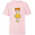 thumbnail image 1 of Disney Pixar Toy Story 4 Gabby Gabby Doll T-Shirt - Short Sleeve T-Shirt for Kids - Customized-Soft Pink, 1 of 5