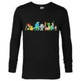 thumbnail image 1 of Disney Pixar Toy Story 4 Group of Friends T-Shirt - Long Sleeve T-Shirt for Men - Customized-Black, 1 of 5