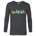 thumbnail image 1 of Disney Pixar Toy Story 4 Group of Friends T-Shirt - Long Sleeve T-Shirt for Men - Customized-Charcoal Heather, 1 of 5