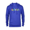 thumbnail image 1 of Disney Pixar Toy Story 4 Group of Friends T-Shirt - Pullover Hoodie for Adults - Customized-Royal Heather, 1 of 5