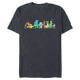 thumbnail image 1 of Disney Pixar Toy Story 4 Group of Friends T-Shirt- Short Sleeve Blended T-Shirt for Adults - Customized-Navy Heather, 1 of 5