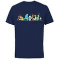 thumbnail image 1 of Disney Pixar Toy Story 4 Group of Friends T-Shirt - Short Sleeve Cotton T-Shirt for Adults - Customized-Athletic Navy, 1 of 5
