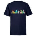 thumbnail image 1 of Disney Pixar Toy Story 4 Group of Friends T-Shirt - Short Sleeve T-Shirt for Kids - Customized-Athletic Navy, 1 of 5