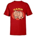thumbnail image 1 of Disney Pixar Toy Story 4 Hamm T-Shirt - Short Sleeve T-Shirt for Kids - Customized-Red, 1 of 5