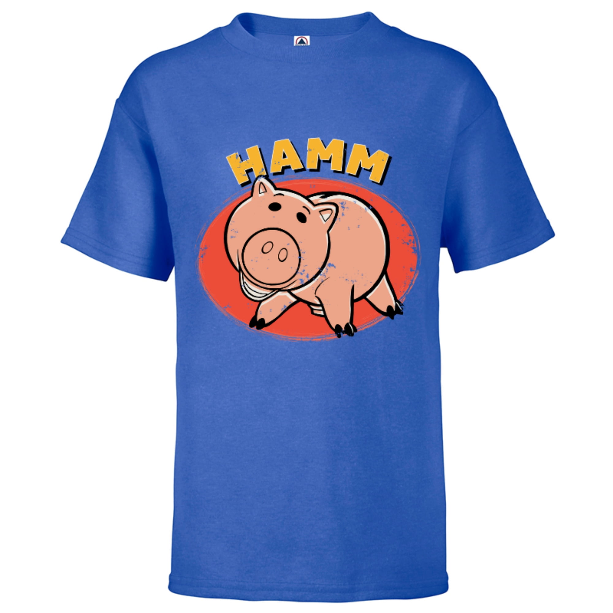 Disney Pixar Toy Story 4 Hamm T-Shirt - Short Sleeve T-Shirt for Kids ...