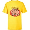 thumbnail image 1 of Disney Pixar Toy Story 4 Hamm T-Shirt - Short Sleeve T-Shirt for Kids - Customized-Yellow, 1 of 5