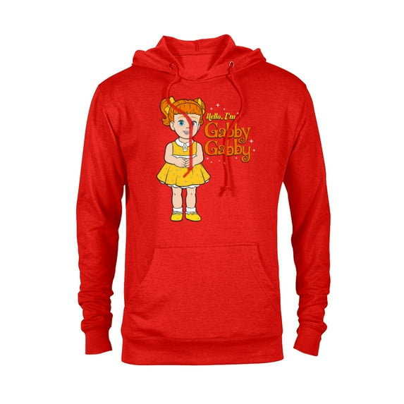 Disney Pixar Toy Story 4 Hello I'm Gabby Gabby T-Shirt - Pullover Hoodie for Adults - Customized-Red Heather