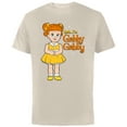 thumbnail image 1 of Disney Pixar Toy Story 4 Hello I'm Gabby Gabby T-Shirt - Short Sleeve Cotton T-Shirt for Adults - Customized-Natural, 1 of 5