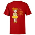 thumbnail image 1 of Disney Pixar Toy Story 4 Hello I'm Gabby Gabby T-Shirt - Short Sleeve T-Shirt for Kids - Customized-Red, 1 of 5