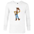 thumbnail image 1 of Disney Pixar Toy Story 4 Hello Woody Cowboy T-Shirt - Long Sleeve T-Shirt for Men - Customized-White, 1 of 5
