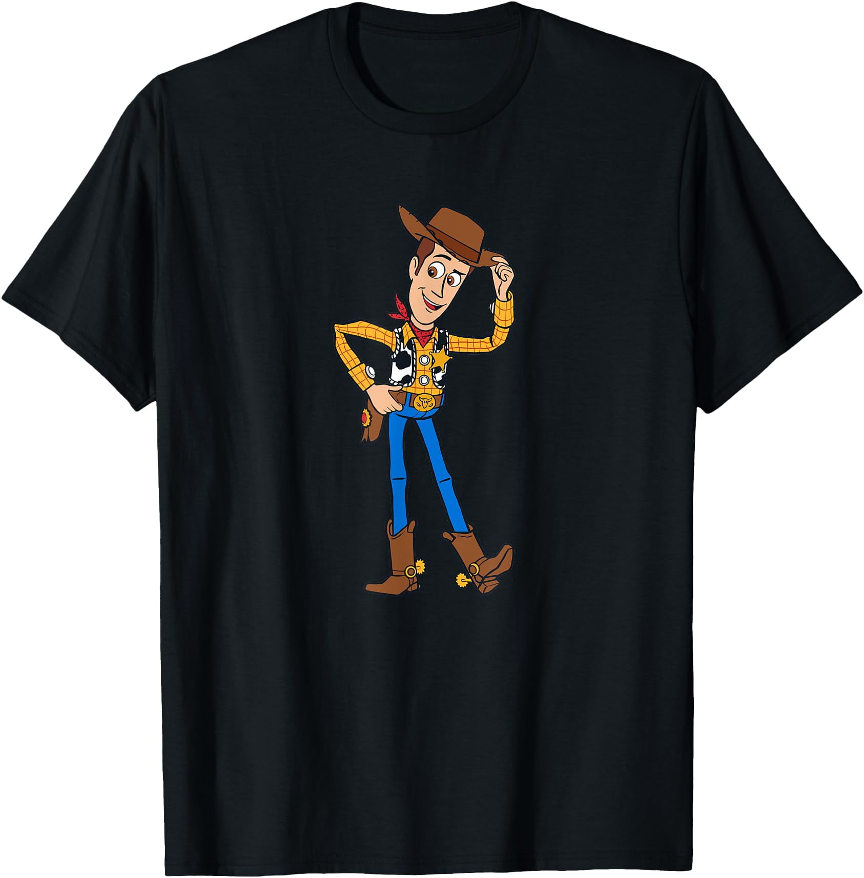 Disney Pixar Toy Story 4 Hello Woody Cowboy TShirt