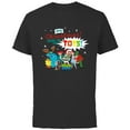 thumbnail image 1 of Disney Pixar Toy Story 4 It’s Christmas Bring On The Toys Standard - Short Sleeve Cotton T-Shirt for Adults - Customized-Black, 1 of 5
