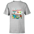 thumbnail image 1 of Disney Pixar Toy Story 4 It’s Christmas Bring On The Toys Standard - Short Sleeve T-Shirt for Kids – Customized-Athletic Heather, 1 of 5