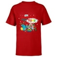 thumbnail image 1 of Disney Pixar Toy Story 4 It’s Christmas Bring On The Toys Standard - Short Sleeve T-Shirt for Kids – Customized-Red, 1 of 5