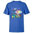 thumbnail image 1 of Disney Pixar Toy Story 4 It’s Christmas Bring On The Toys Standard - Short Sleeve T-Shirt for Kids – Customized-Royal, 1 of 5