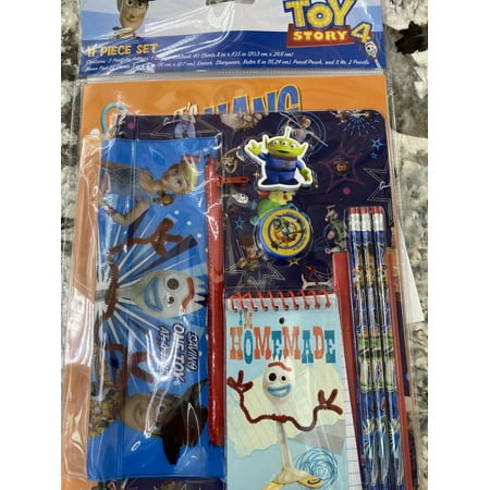 Disney Pixar Toy Story 4 Kids School Stationery Set (11-Piece)