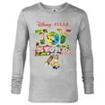 thumbnail image 1 of Disney Pixar Toy Story 4 Logo and Characters T-Shirt - Long Sleeve T-Shirt for Men - Customized-Athletic Heather, 1 of 5