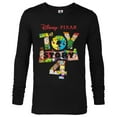thumbnail image 1 of Disney Pixar Toy Story 4 Logo and Characters T-Shirt - Long Sleeve T-Shirt for Men - Customized-Black, 1 of 5