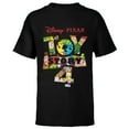 thumbnail image 1 of Disney Pixar Toy Story 4 Logo and Characters T-Shirt - Short Sleeve T-Shirt for Kids - Customized-Black, 1 of 5