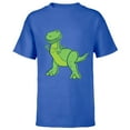 thumbnail image 1 of Disney Pixar Toy Story 4 Rex Halftone T-Shirt - Short Sleeve T-Shirt for Kids - Customized-Royal, 1 of 5