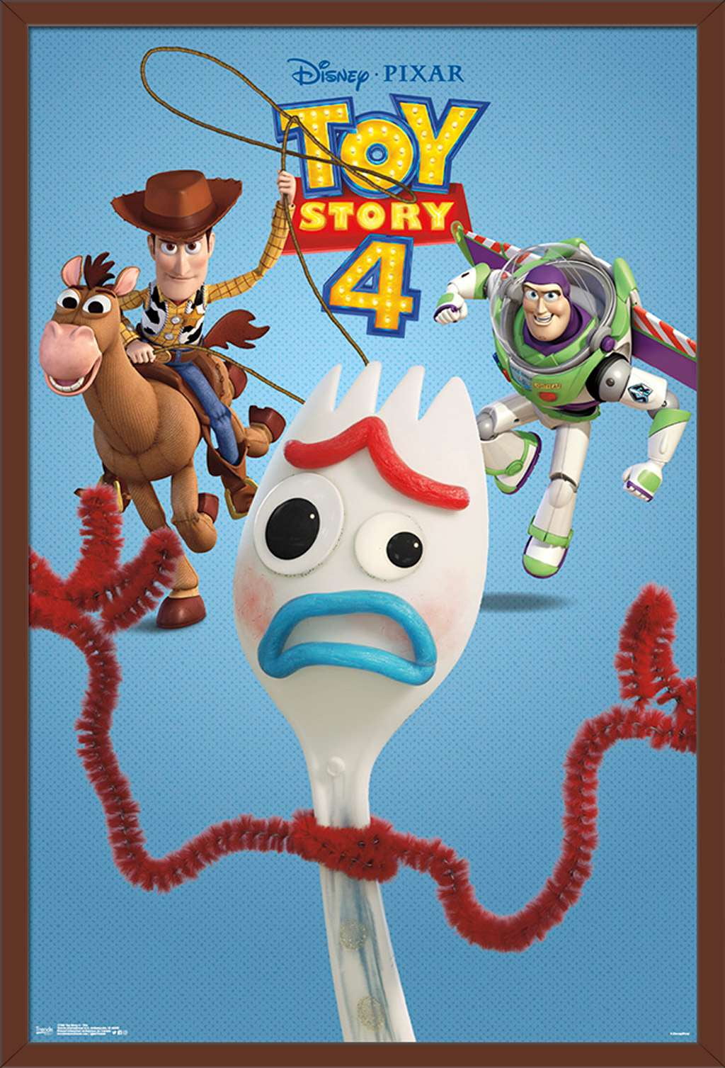 Disney Pixar Toy Story 4 Forky Metal Print by Noi April - Pixels