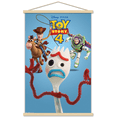 thumbnail image 1 of Disney Pixar Toy Story 4 - Trio Wall Poster with Magnetic Frame, 22.375" x 34", 1 of 5